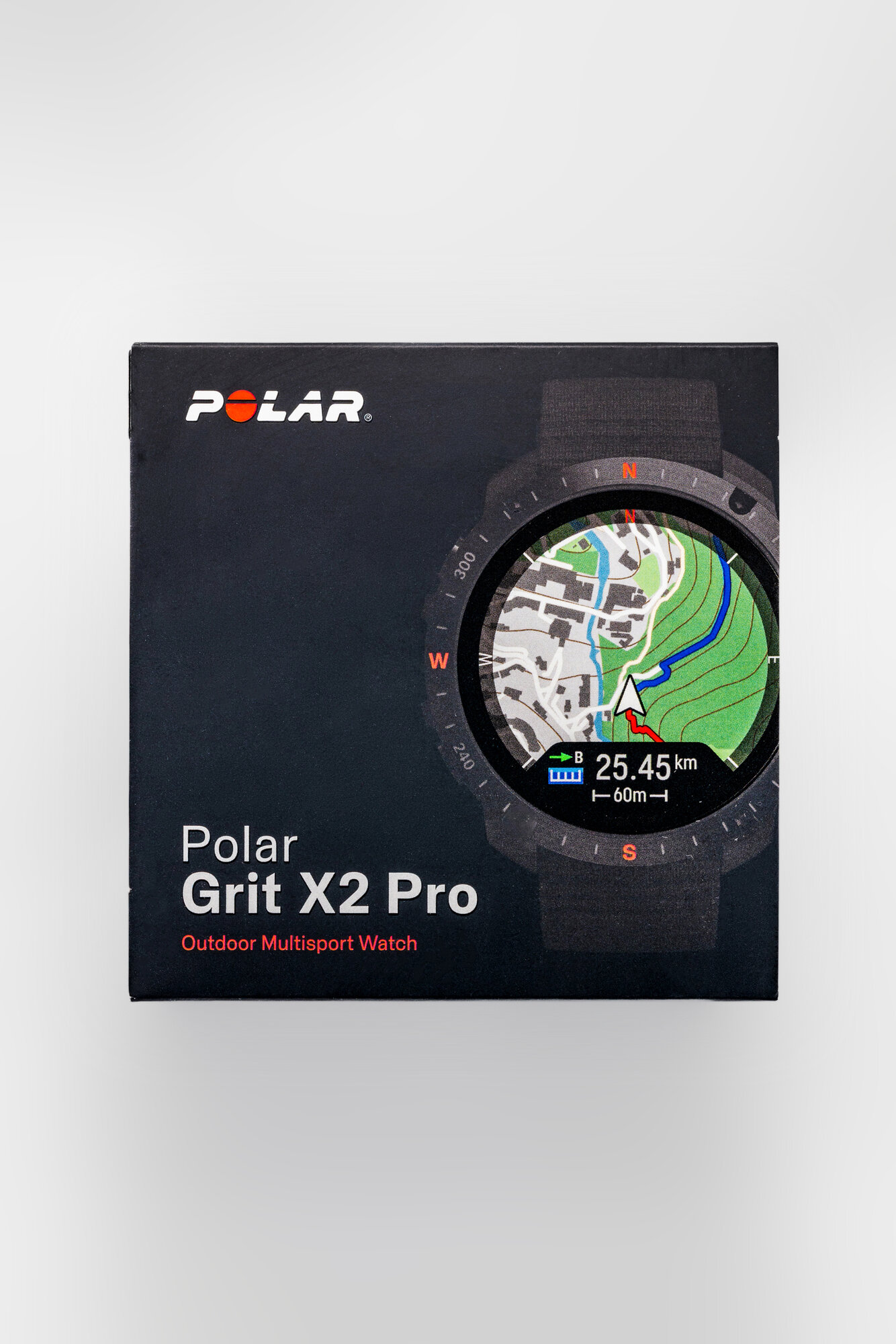 Умные спортивные часы Polar Grit X2 Pro, Black, 48mm — фото 1