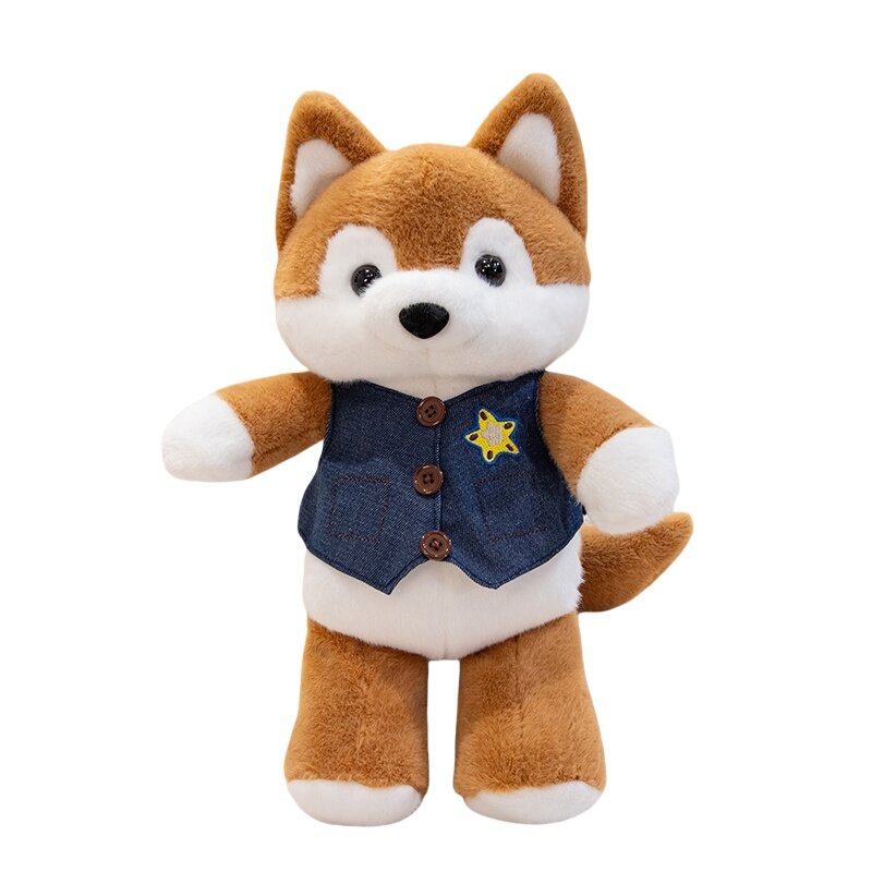 Плюшевая игрушка унисекс Tak Bebe Лисичка с одеждой, 30CM EU