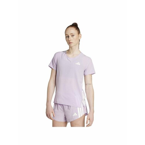 фото Футболка спортивная adidas adizero tee w, размер m, розовый