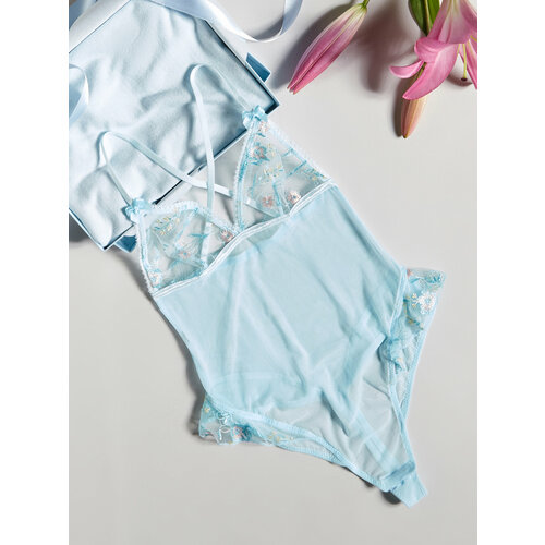 фото Боди бельевое lc waikiki, размер xl, light blue