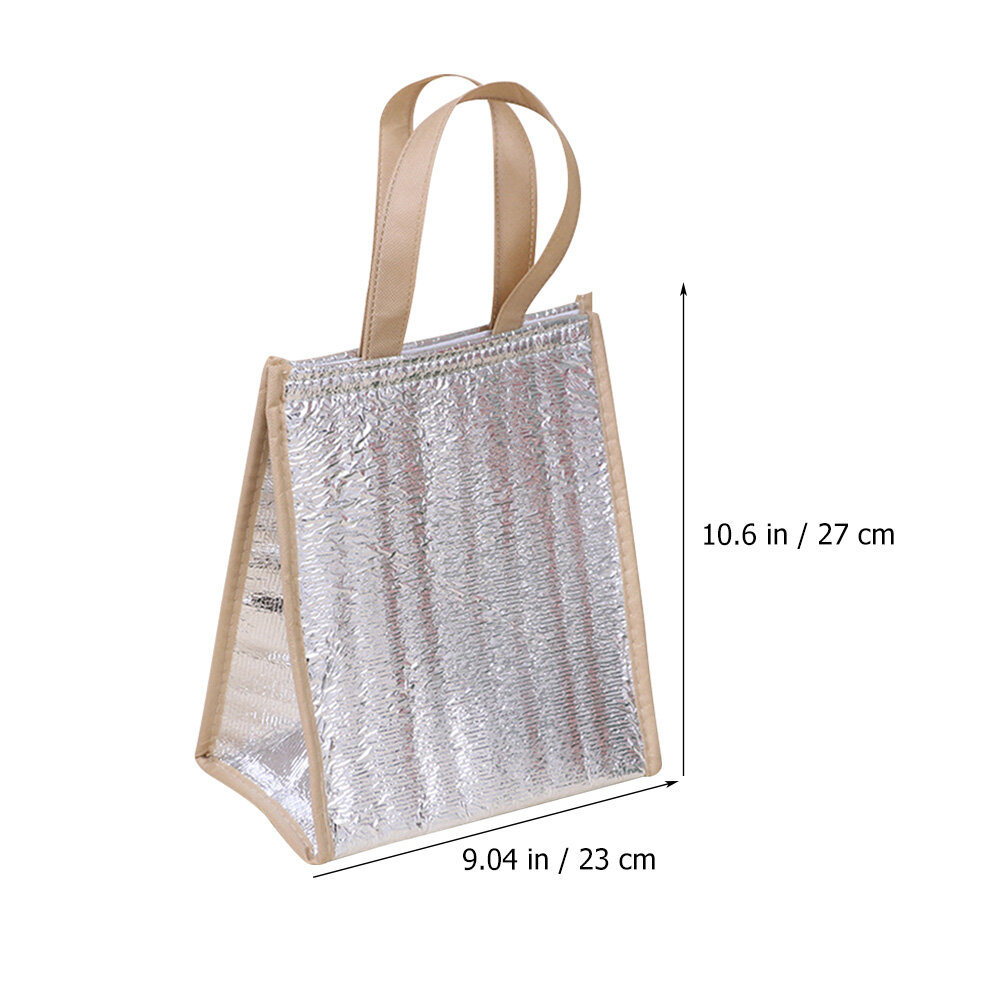 5 Шт Термосумка Для Переноски Еды Пикник Кollapsible Дизайн 23X15cm
