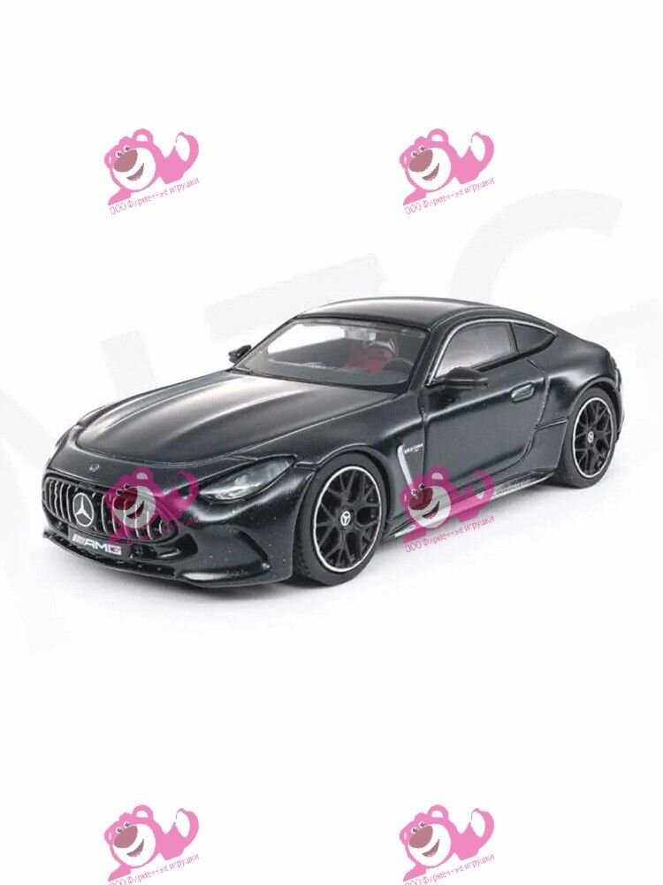 Машинка KILO Works 1/64 Mercedes-Amg Gt 63 Night Black Magno Diecast Scale Model Car