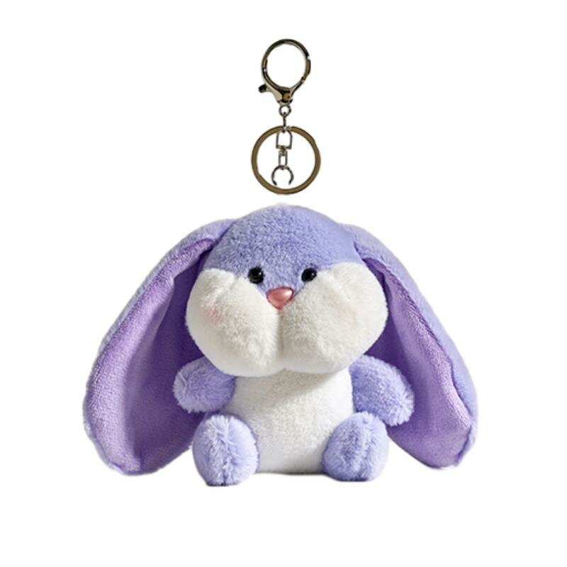 Плюшевая игрушка унисекс 77 SEVEN DREAM, Purple Long-Eared Rabbit [Pendant], 12 см
