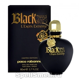 Paco Rabanne Black XS L Exces Extreme женский аромат 80 мл / Пако Рабан Блек Эксес