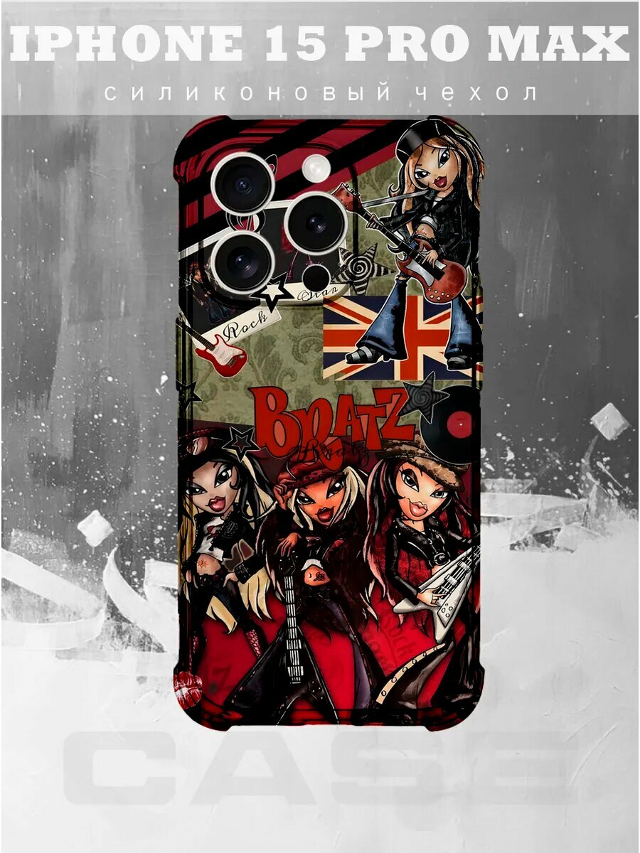 Чехол на IPHONE 15 PRO MAX с принтом Rock Angelz
