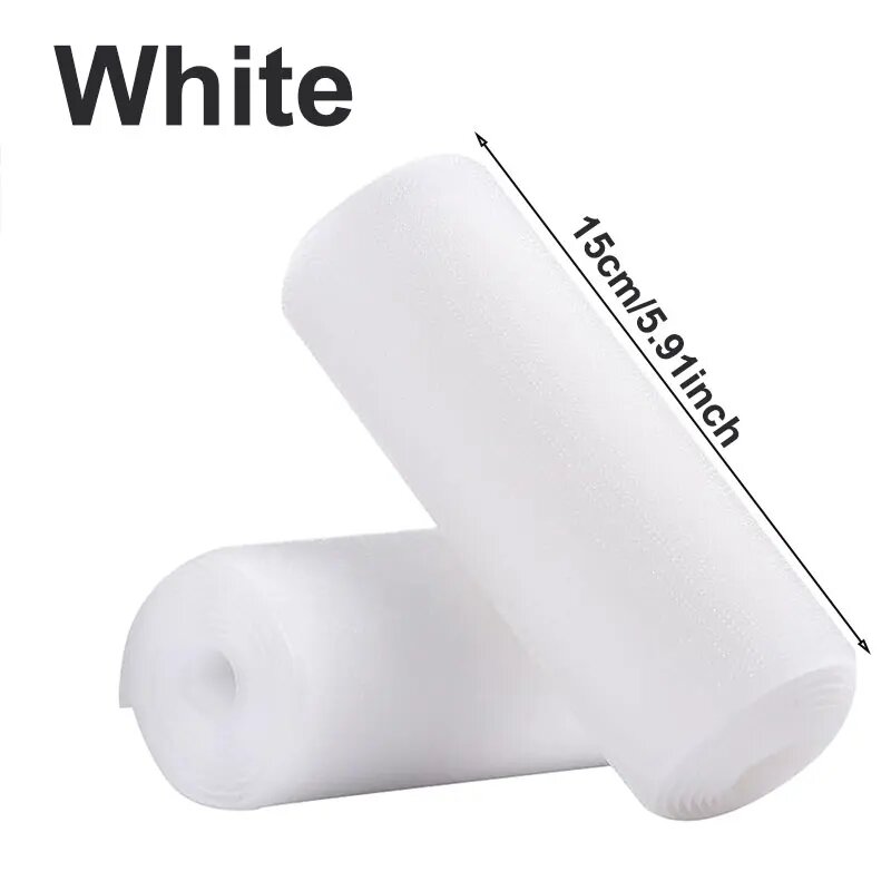 Нейлоновая пришивная лента-липучка 1 метр 10/15 см Белый, White 15cm