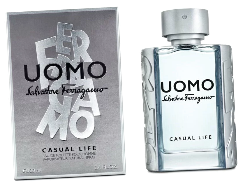 Мужской парфюм Salvatore Ferragamo Uomo Life 100 мл / Сальваторе Ферагамо Уомо Кежуал Лайф