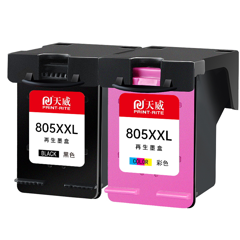 PRINT-RITE 805XXL Черно-цветная чернильная кассета для принтеров HP Deskjet 1210 1212 2330 2332 2720 2721 2722 2723