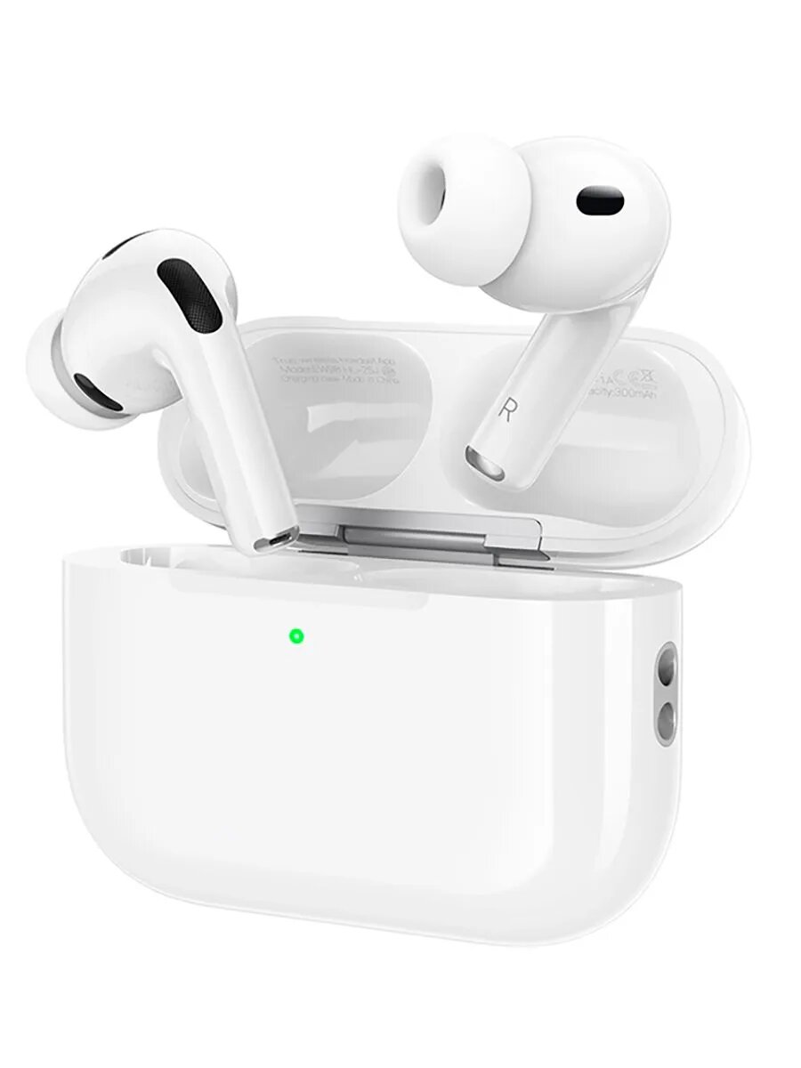 Наушники Bluetooth Hoco EW98 (ANC), в кейсе, сенсорные, цвет белый