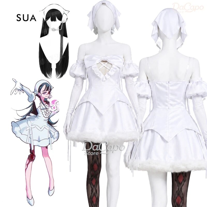 Косплей костюм Alien Stage Zombie Stage Sua женский белый XS, Costume wig