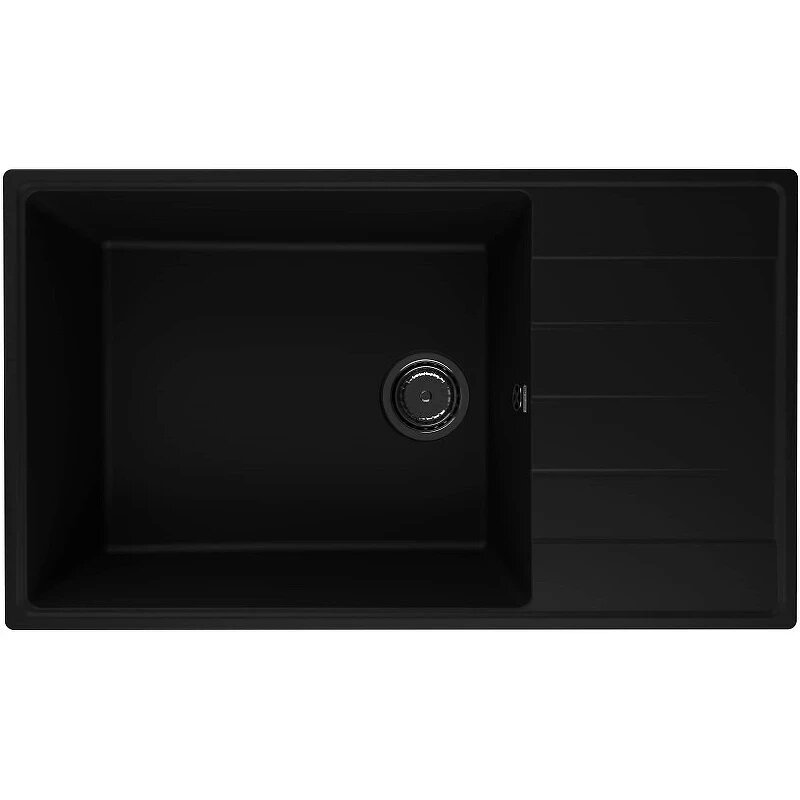 Мойка для кухни Ulgran Quartz Prima 860-07 Уголь искусственный камень