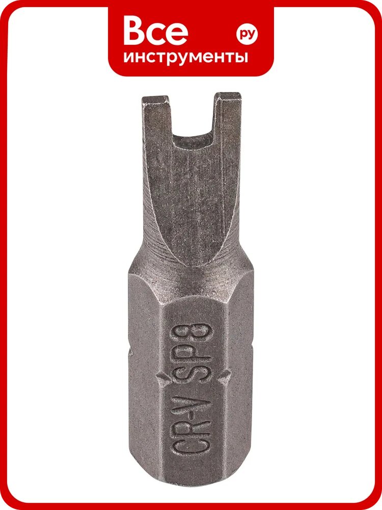 Бита специальная вилка Rockforce 8ммх25ммL, 1/4' RF-123S2508(65191)