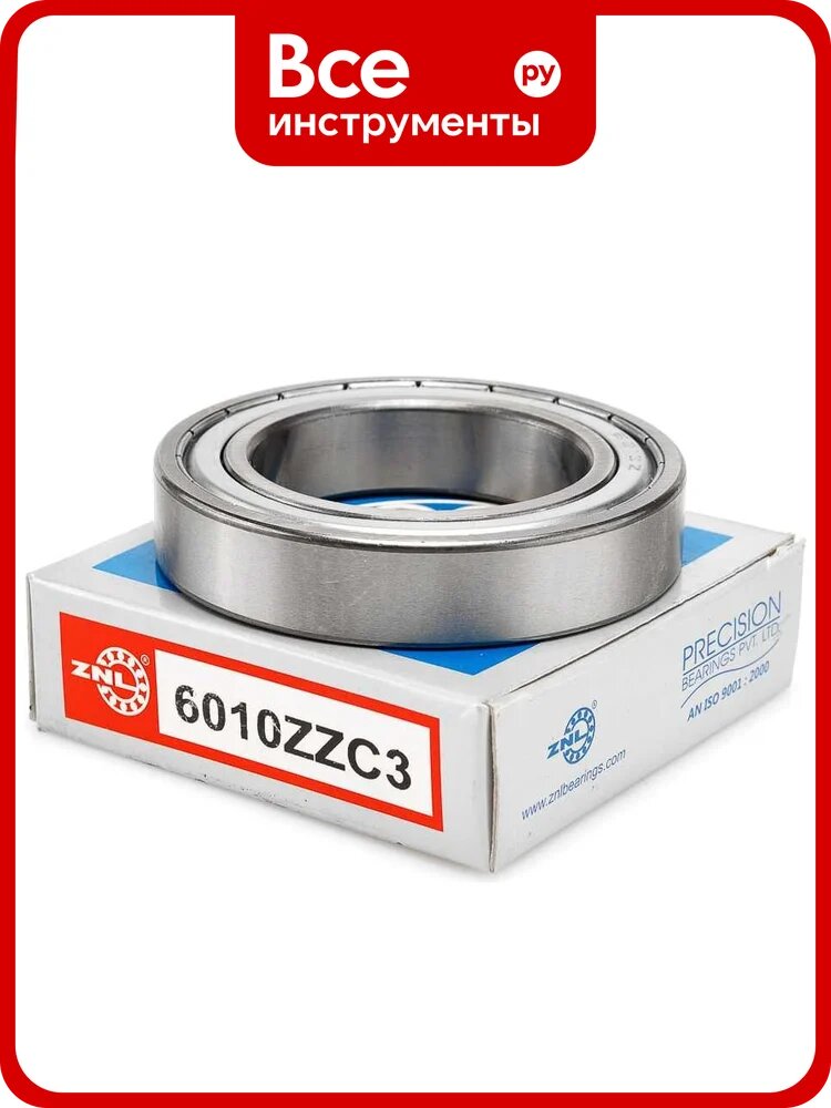 Подшипник 70-80110 (6010 ZZC3) ZNL 218355
