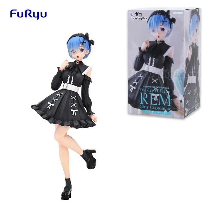 FuRyu Re: Zero Жизнь с нуля Рем Trio-Try-iT фигурка девичий образ 21 см