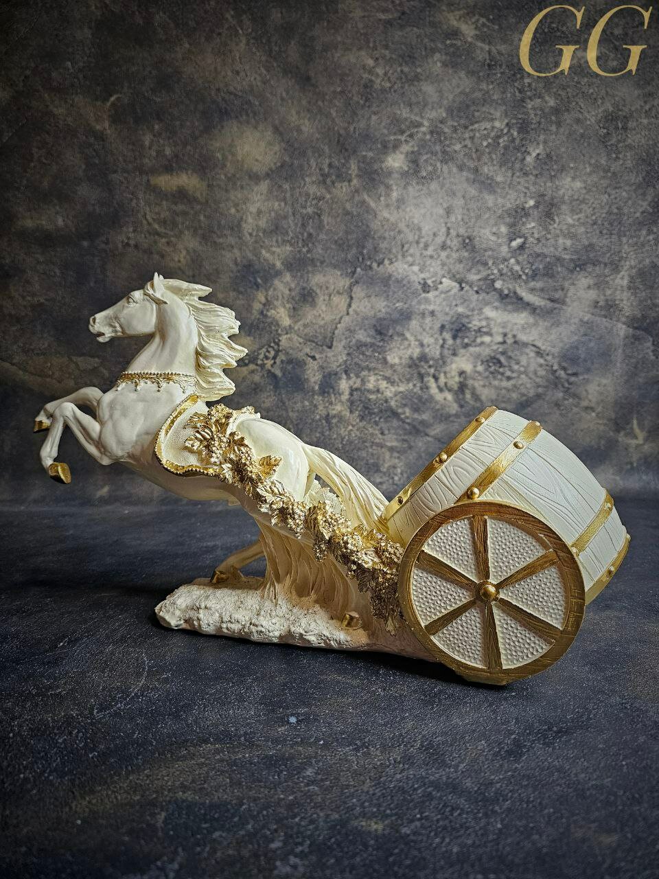 Подставка под бутылку "лошадь" 40,5*13,8*21 СМ