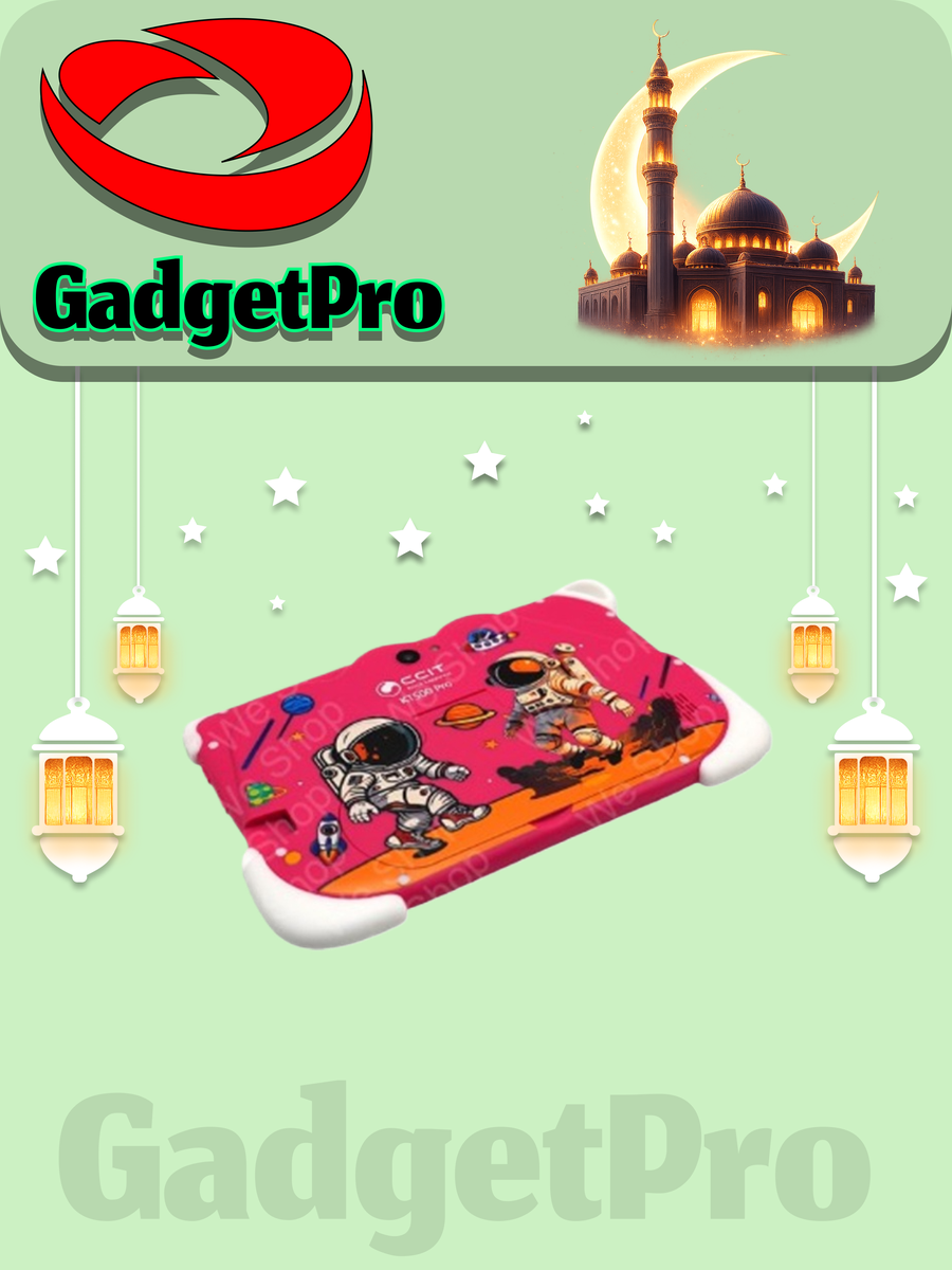 Планшет Kids Planshet KT500 Pro 7" Android для детей: надежный и яркий планшет, Лазурный.