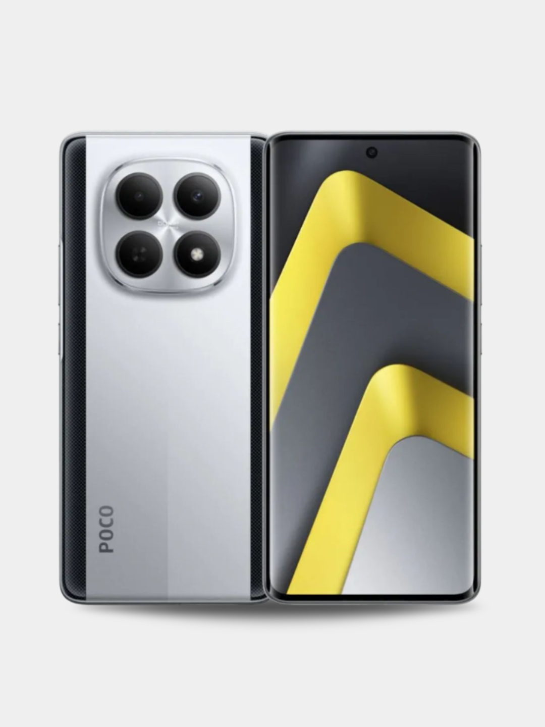 Смартфон XIAOMI POCO M8 5G, Silver, 8/512GB, Dual SIM, UZIMEI. — фото 1