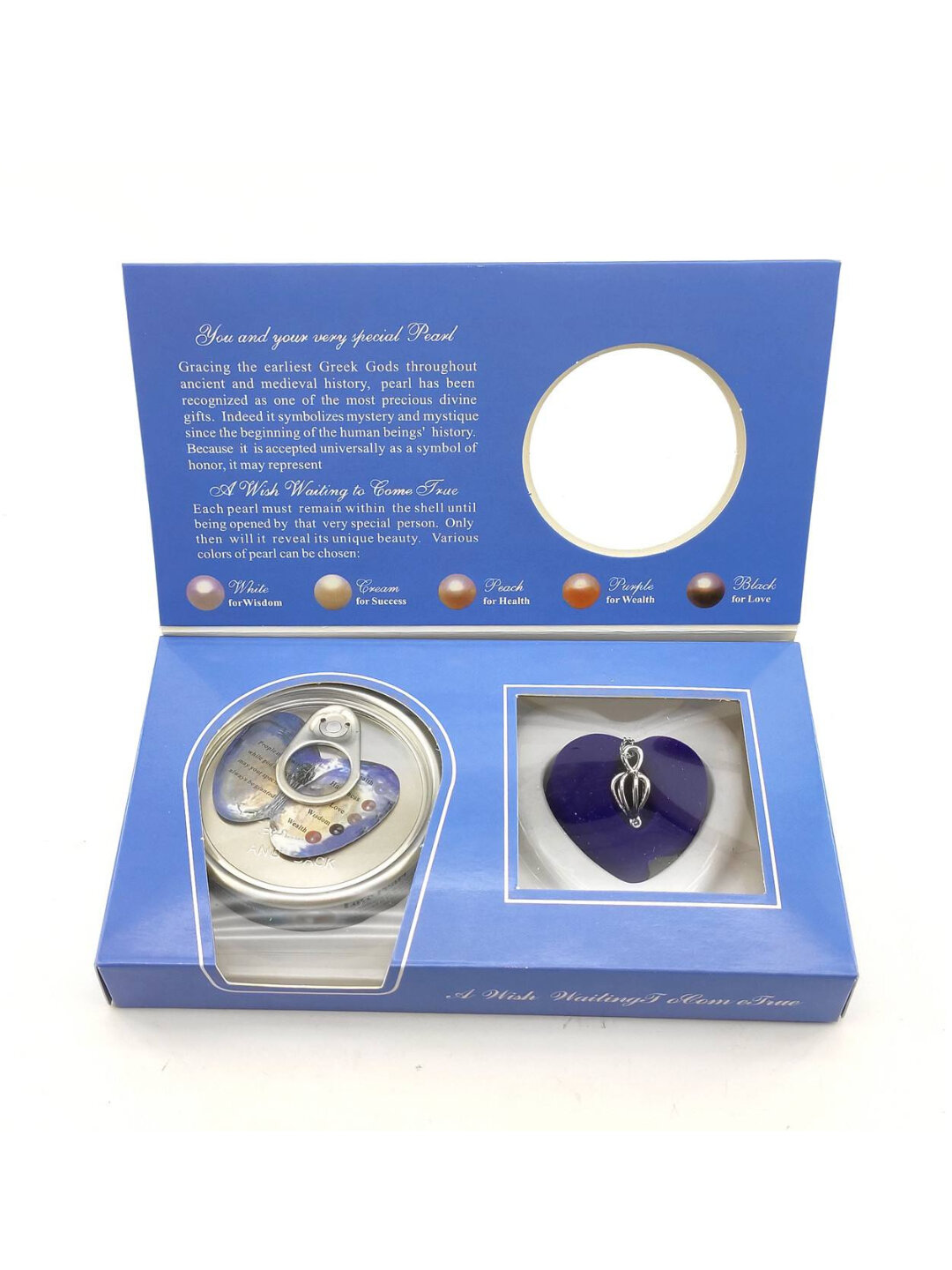 Подарочный набор "Жемчужина желаний", колье-подвеска