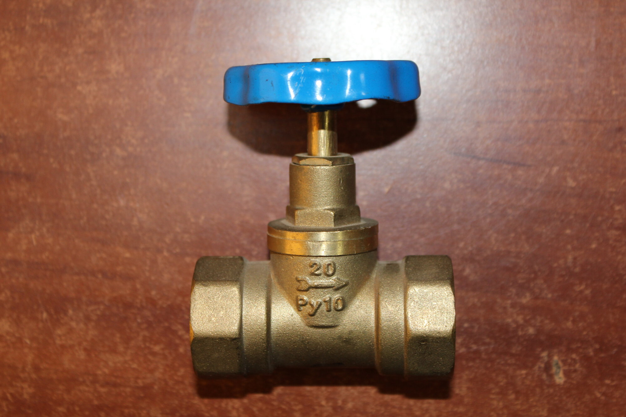 Вентиль 15б3р ду20 латунь холодная вода