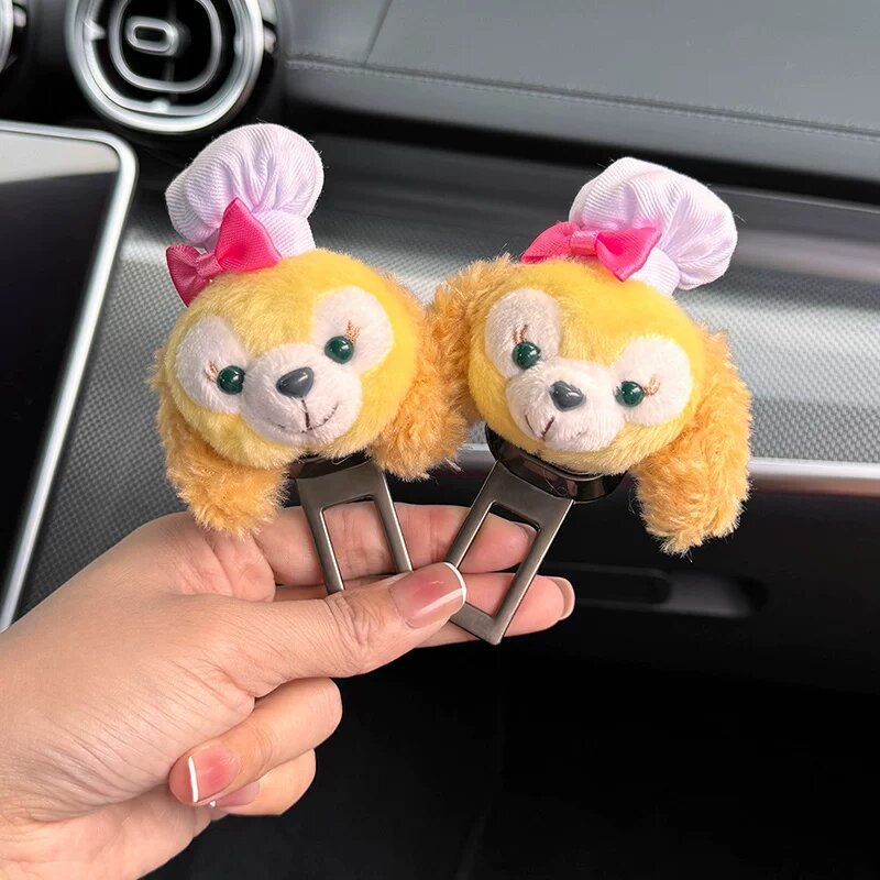 Автосигнальная декоративная наклейка с персонажем Cookie, комплект из 2 штук для приборной панели автомобиля, милая и