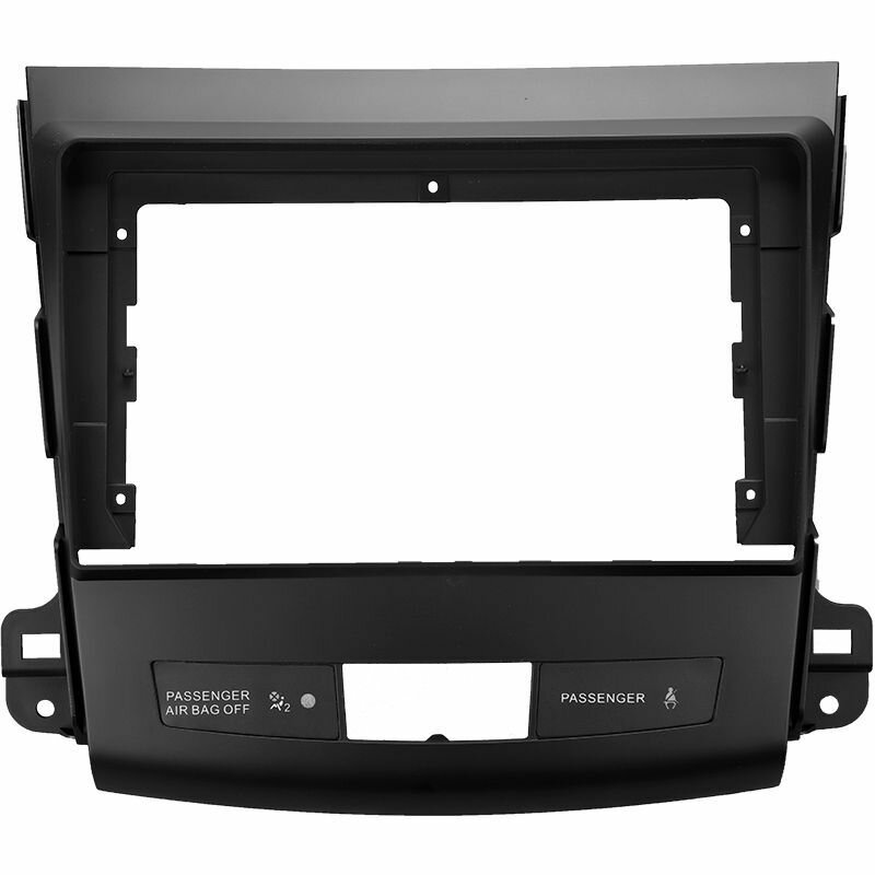 Установочный комплект Teyes (рамка+провода питания) для магнитолы 9" для Mitsubishi Outlander 2 CW0W 2005-2013 (Комплектация B)