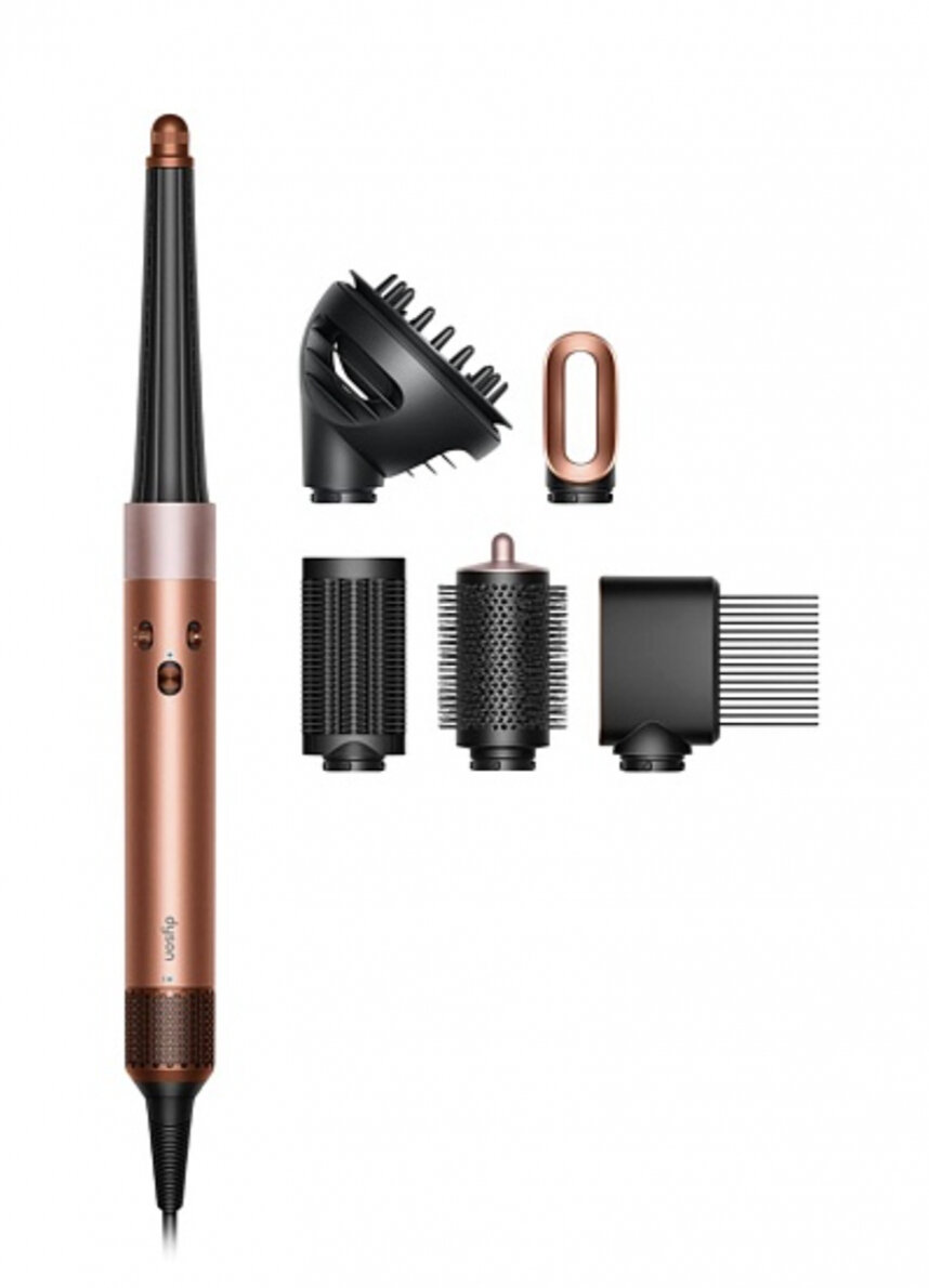 Стайлер Dyson Airwrap HS08 Long Diffuse Edition, i.d. Amber Silk, (Янтарный шелк/Розовый)