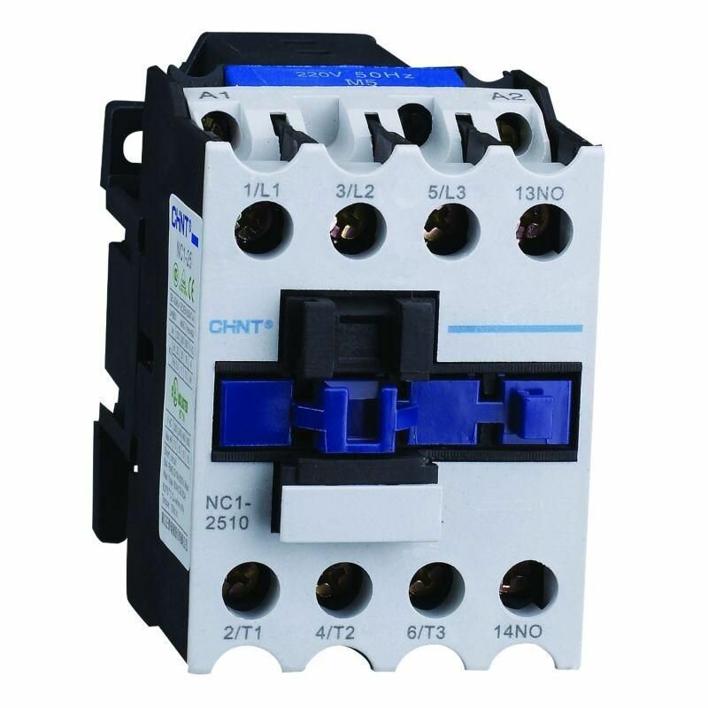 Контактор модульный CHINT NC1-2510 25А катушка, 400В AC 1НО AC-3 R