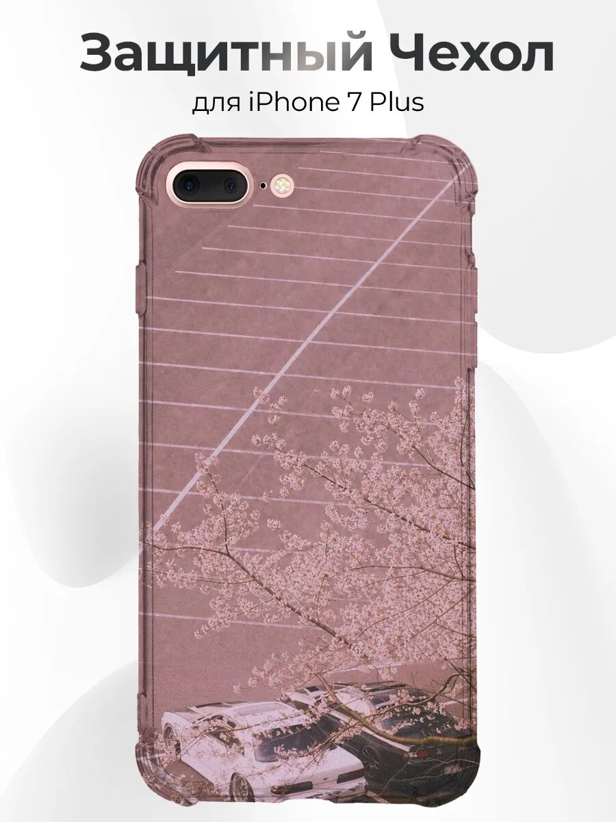 Чехол для iPhone 7/8 Plus Silvia S13 под сакурой