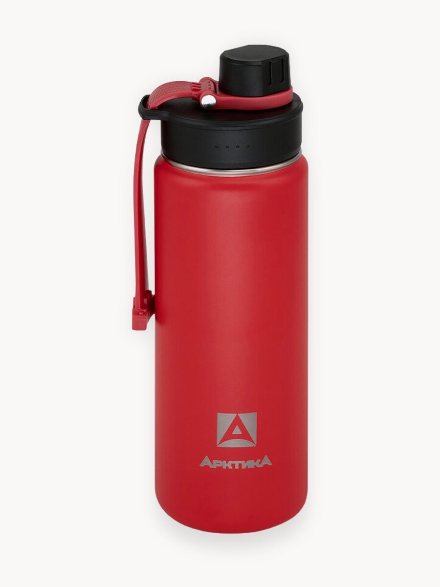 Термос ребенку в школу 530 мл Арктика 708 для чая с двумя крышками/нержавеющая сталь