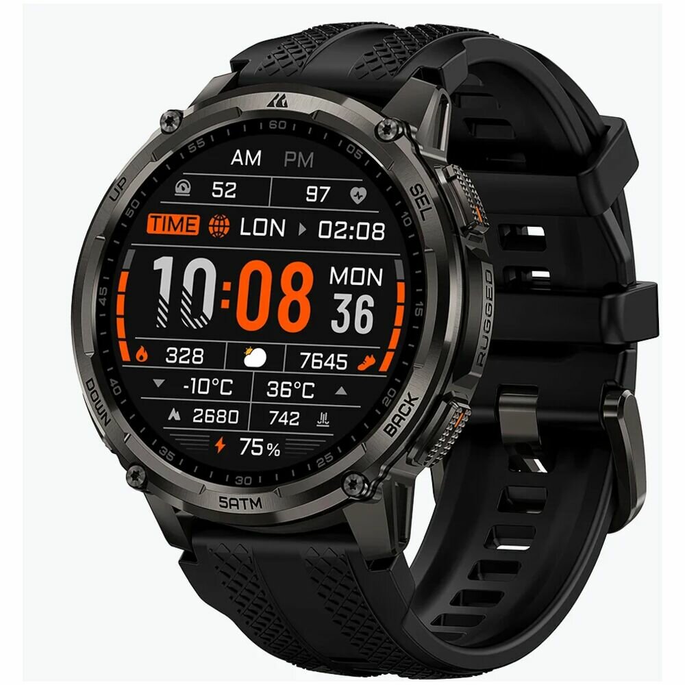 Умные часы Kospet Tank T4C Black