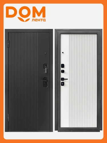 Изображение товара Дверь металлическая входная Спарта софт белый 860х2050 левая