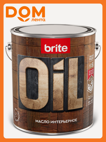 Изображение товара Масло BRITE FLEXX интерьерное бесцветное 2,5 л
