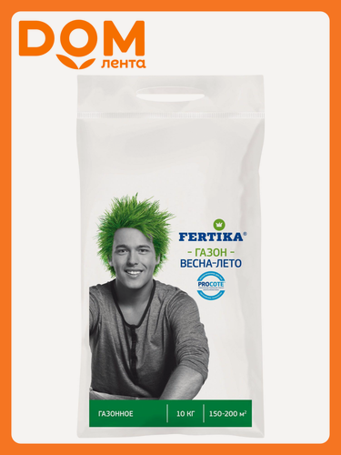 Изображение товара Удобрение FERTIKA "Весна-Лето", для газонов, минеральное, 10кг