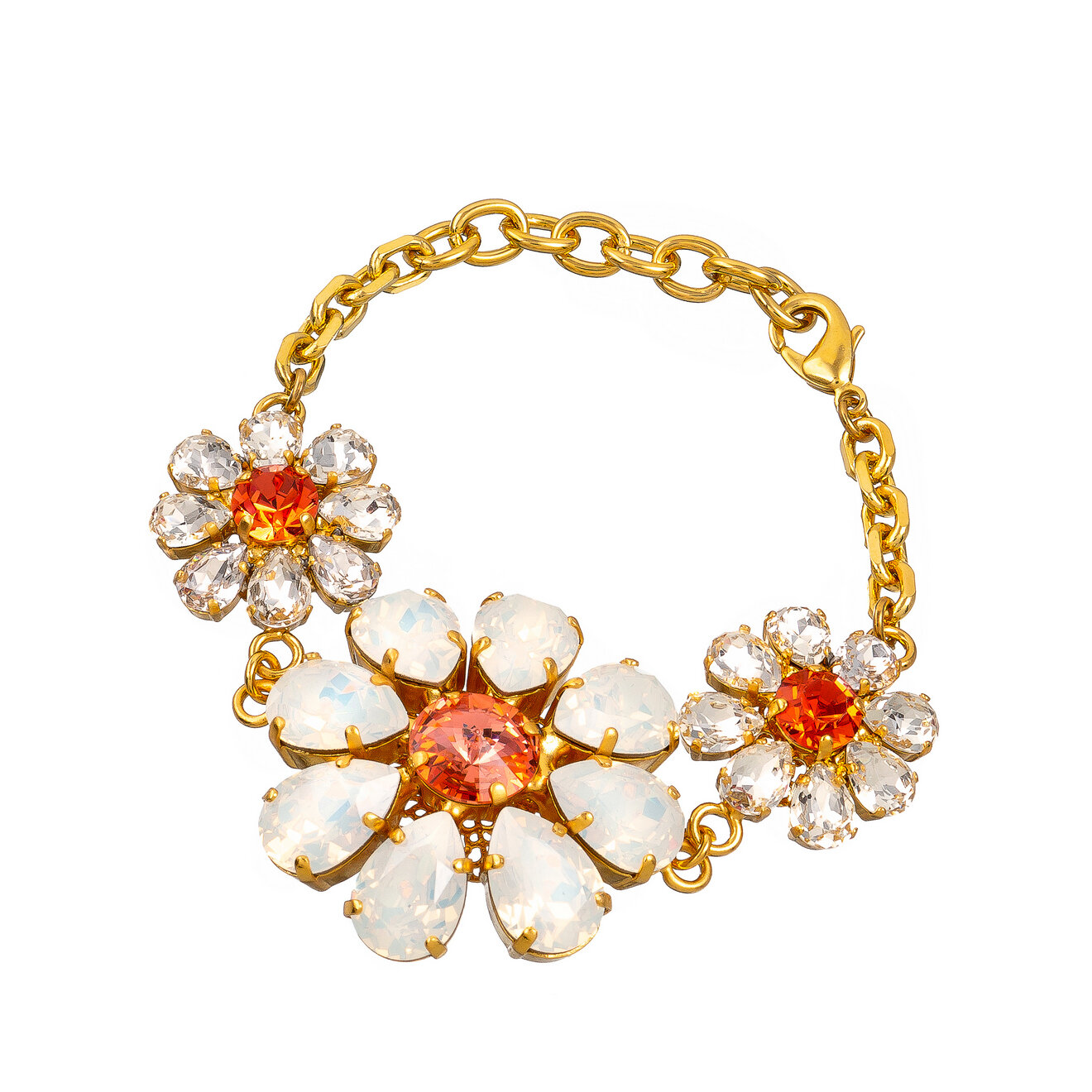 Набор браслетов, кристаллы Swarovski