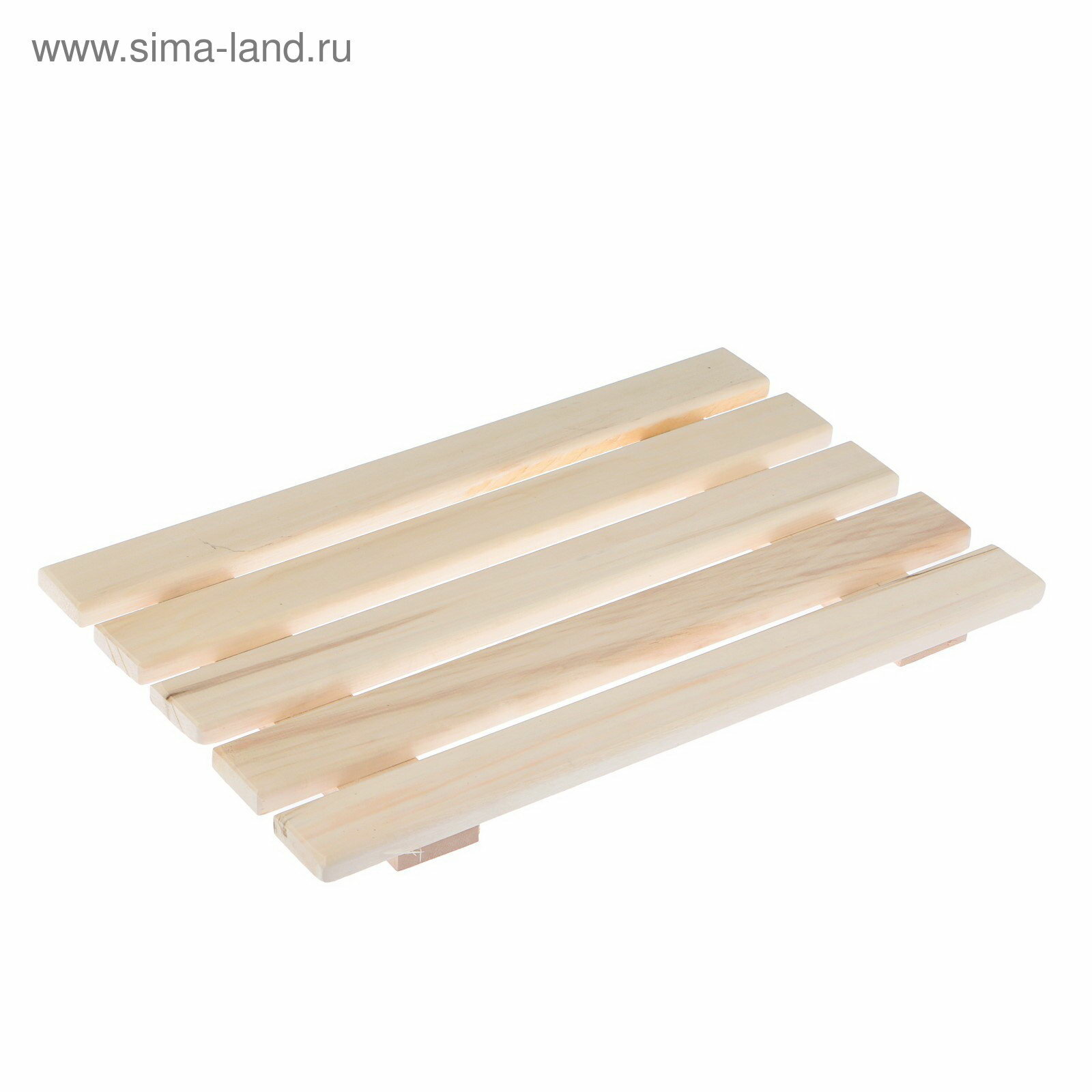 Трапик для бани и сауны, 70x30 см, липа, вид: слань, размер упаковки: 31 x 3 x 70 см.