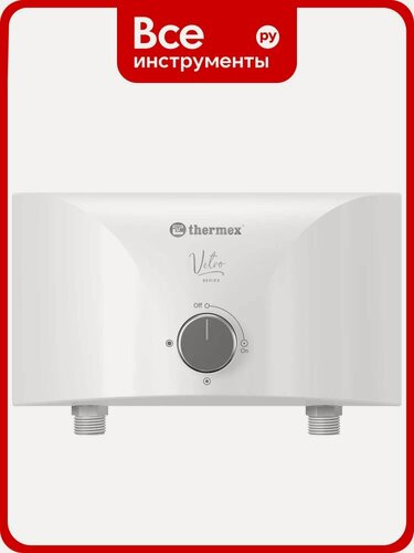 Изображение товара Электроводонагреватель проточный Термекс THERMEX Vetro 6500 combi ЭдЭБ04866, 6500 Вт, стекло