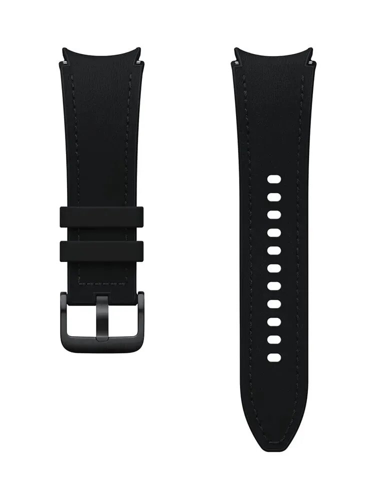 Кожаный ремешок Hybrid Leather S/M 20mm Совместимость с умными часами Samsung Galaxy Watch4 серии или более поздними версиями