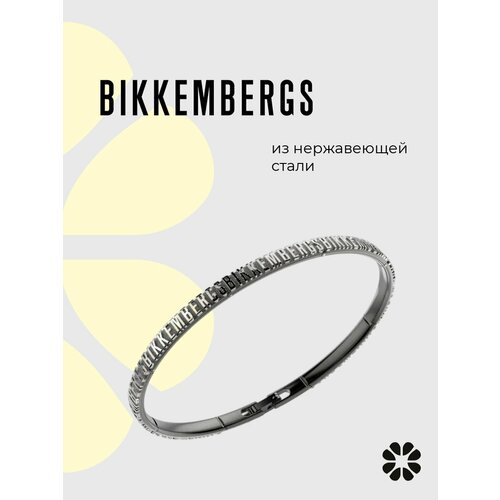 фото Браслет bikkembergs, размер 20.5 см, серебряный