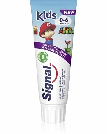 Зубная паста Signal Kids Fruity 0 - 6 - Super Mario унисекс, 75 мл