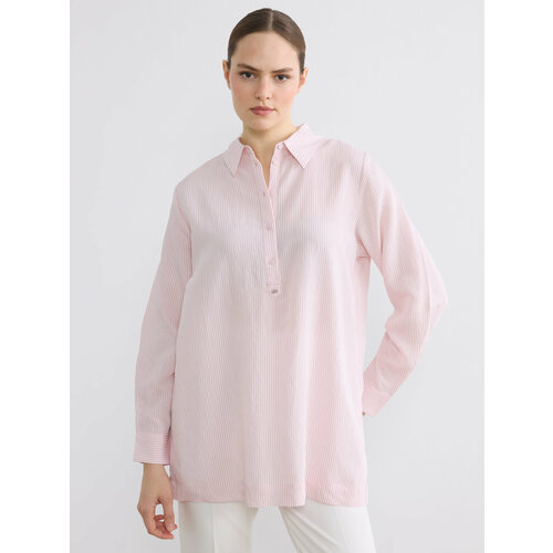 фото Туника lc waikiki, 1 шт., размер 42, pink striped