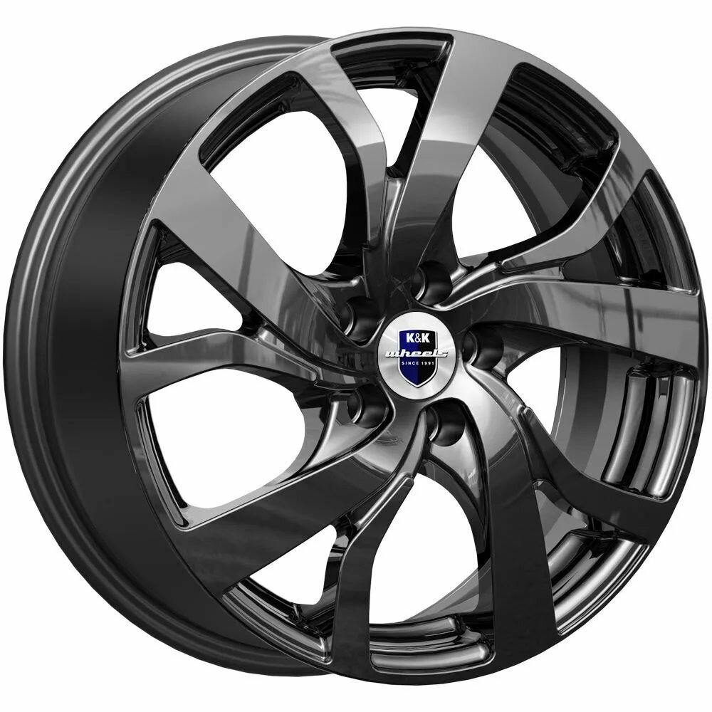 Диск колёсный Палермо (КС607-07) 6,5x16 ЕТ 40 5x114.3 67,1 кварц, арт.78553