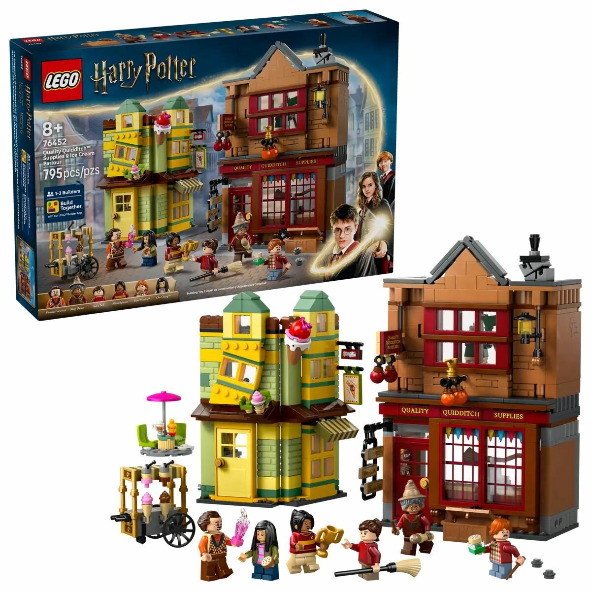 Конструктор LEGO Harry Potter 76452 Всё для квиддича и кафе-мороженое