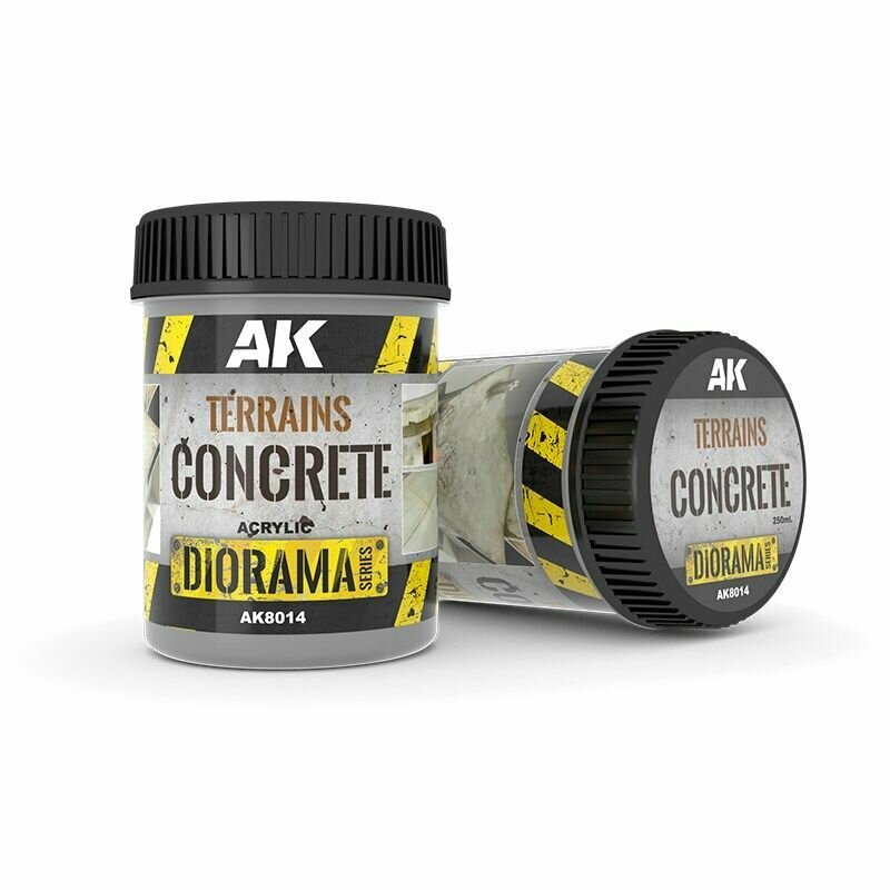 Смесь-краска для создания эффектов AK Terrains Concrete 250ml AK8014