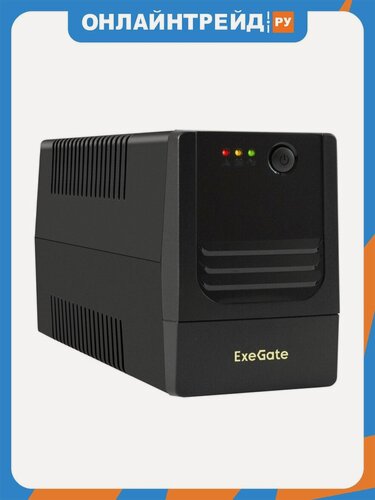 Изображение товара Источники бесперебойного питания Exegate Power NB-400. LED. AVR.2SH 400VA/240W