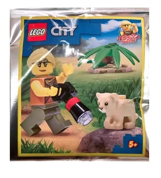 Игрушка Lego из детских строительных блоков 952112 Little Lion 1, количество строительных блоков 16, рекомендуется 5+