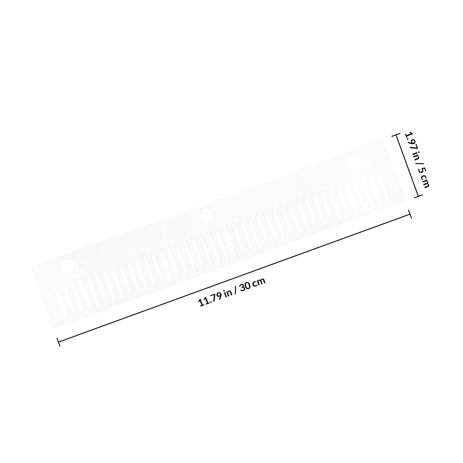 Комбинезон Для Аквариума Из АБС Материала Прозрачный 30.00X5.00X0.30Cm