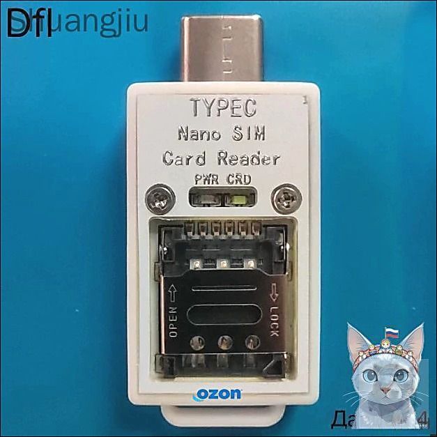 Type-C Nano SIM кард-ридер Поддержка STK/9esim/5ber/PlanB/ST33/eUICC