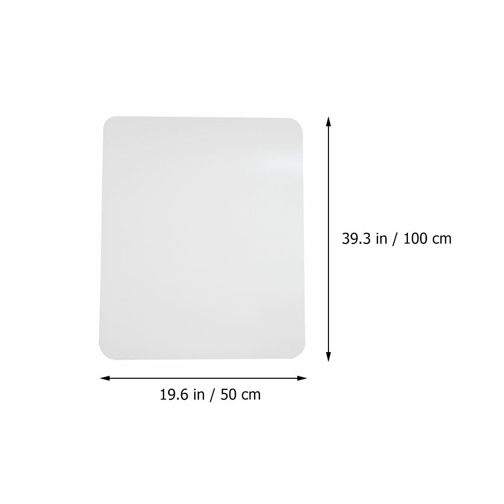 Коврик Из PVC Для Стула Антискользящий Мат Защита Пола 100.00X50.00X0.10Cm