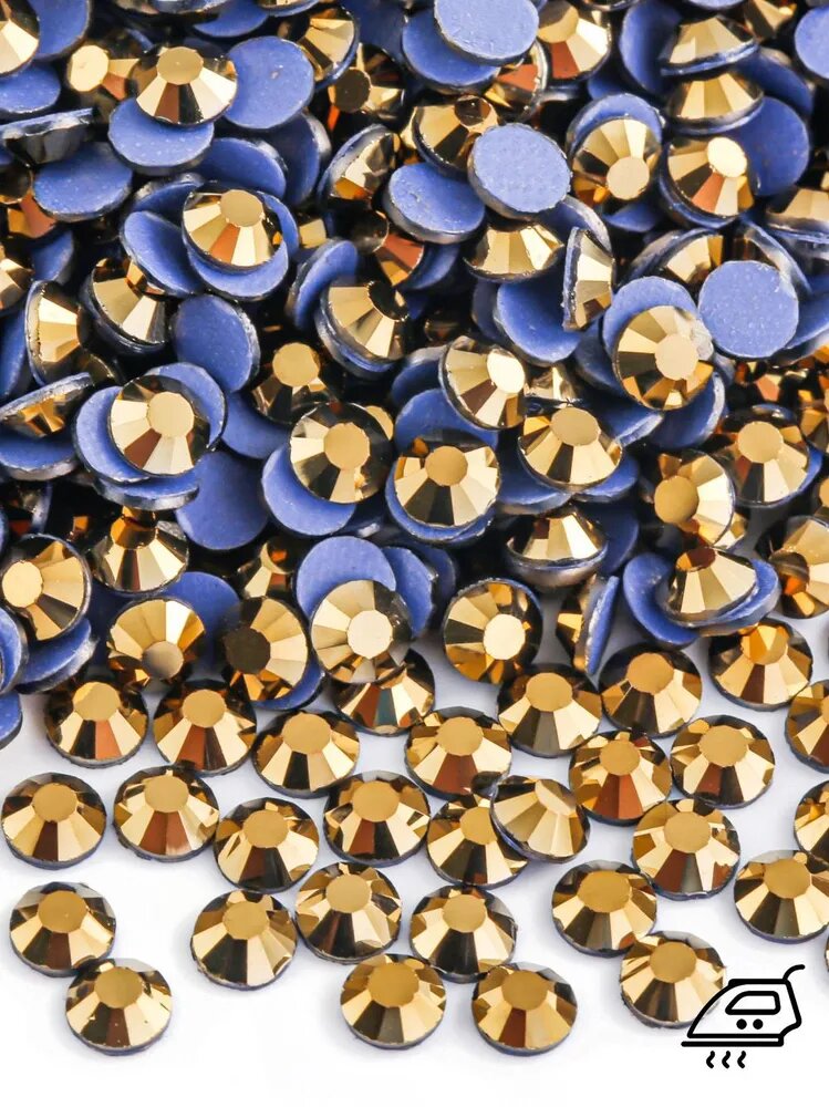 1440 штук стразы Gold DMC Термическое восстановление стразов Для изготовления одежды, обуви, сумок, чехлов для телефонов и декоративных элементов своими руками