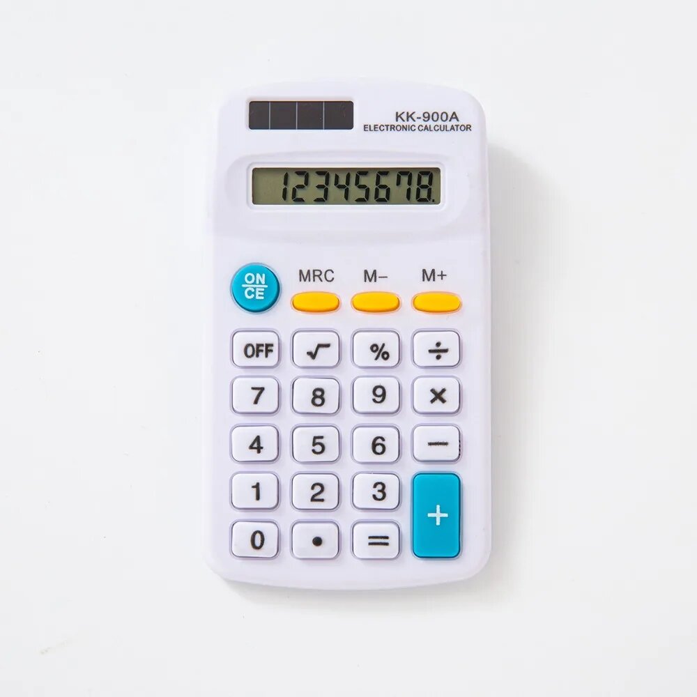 Калькулятор KK-900A, белый, 8-разрядный
